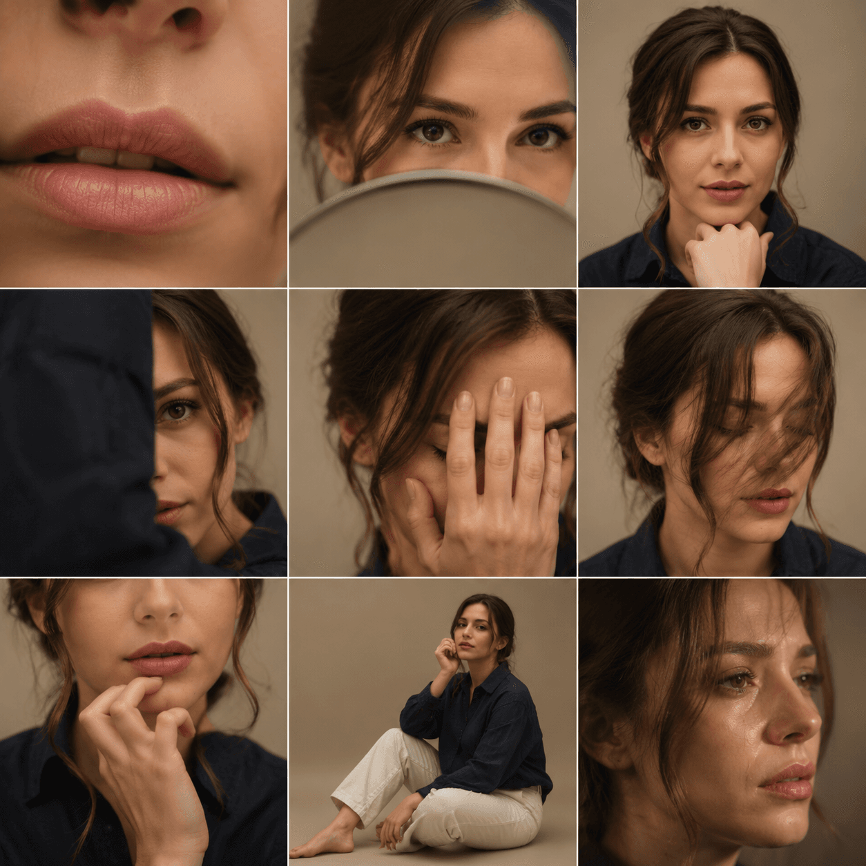 ترند اینستاگرام سه لایه برای سوژه زن